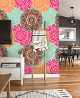 Vintage Geometric Wallpaper